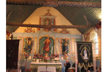Intérieur chapelle Sainte-Marguerite 